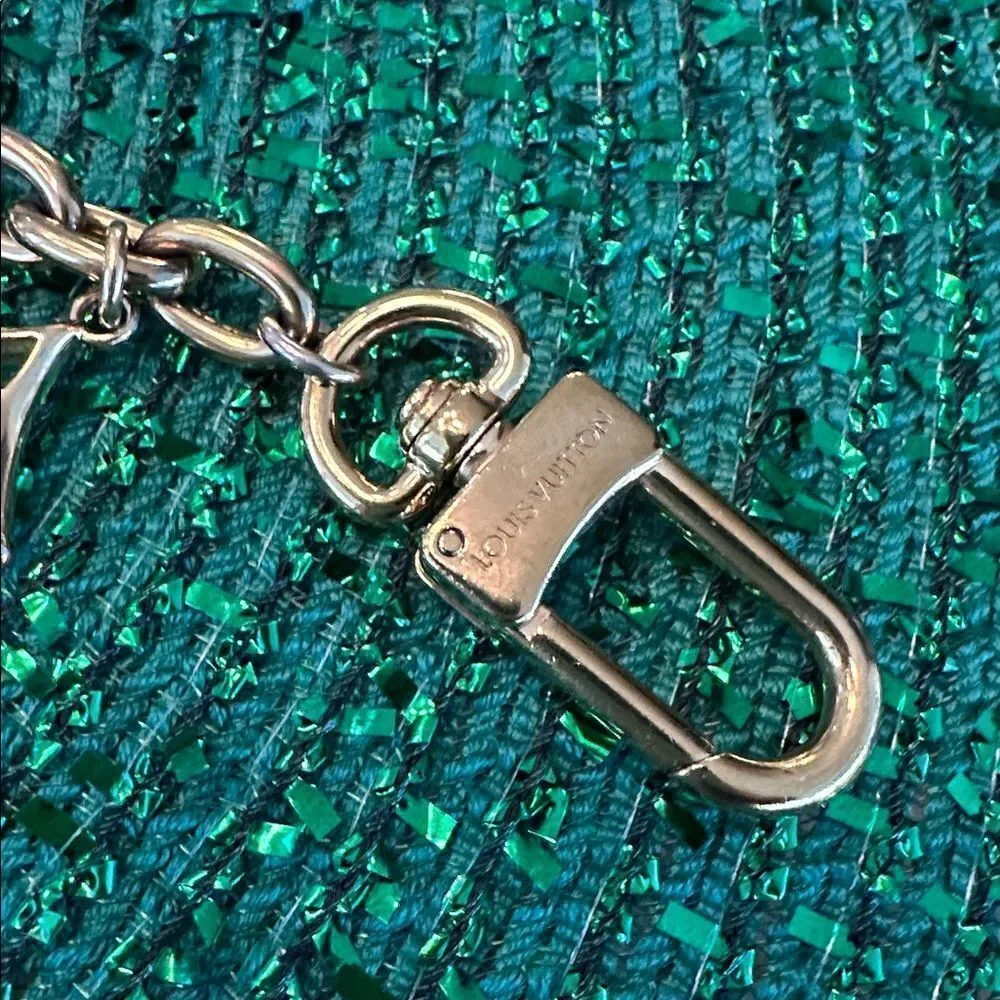 Louis Vuitton Blooming Flowers Chain Bag Charm and Key Holder 10”
